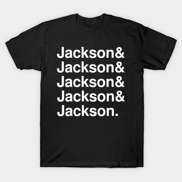 Jackson list T-Shirt by chateauteabag